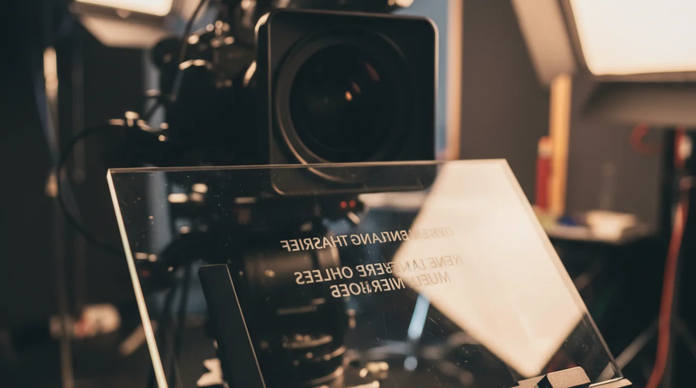 Non-Reverse Mirror — What It Is and Why Teleprompters Depend on One
