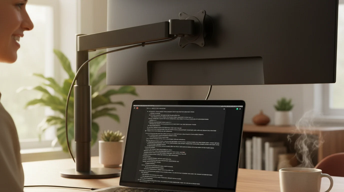 Blue cartoon cover for Teleprompter for Mac: Complete Guide for Calls and Desk Recording